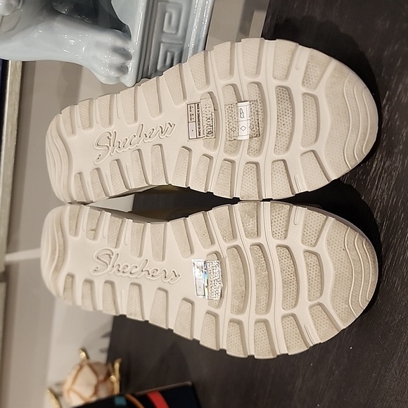 Skechers Gold Lux Glitter'fied Foamies Sandles size 10 - Picture 6 of 10